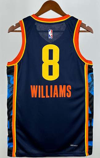 Джерси NBA Oklahoma City Thunder 'Williams 8' CITY