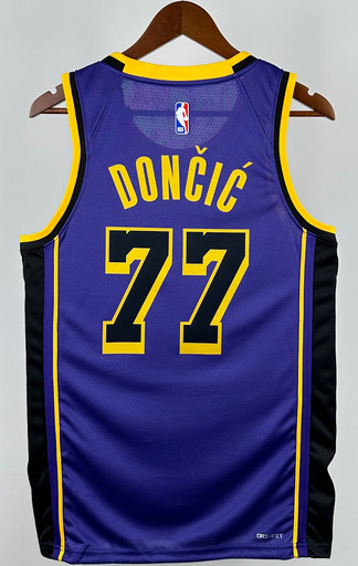 Джерси NBA Los Angeles Lakers 'Doncic 77' STATEMENT