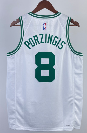 Джерси NBA Boston Celtics 'Porzingis 8' ASSOCIATION