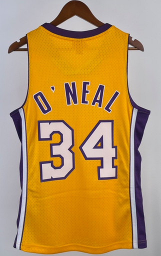 Джерси NBA Los Angeles Lakers "O'Neal 34" HWC HOME 99/00