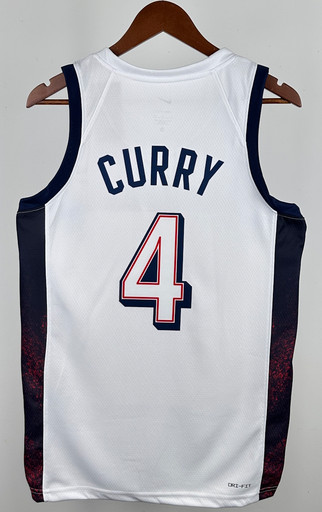 Джерси USA Basketball 2024 HOME 'Curry 4'