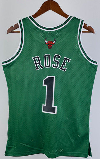 Джерси NBA Chicago Bulls 'Rose 1' HWC St. Patrick's Day 08/09