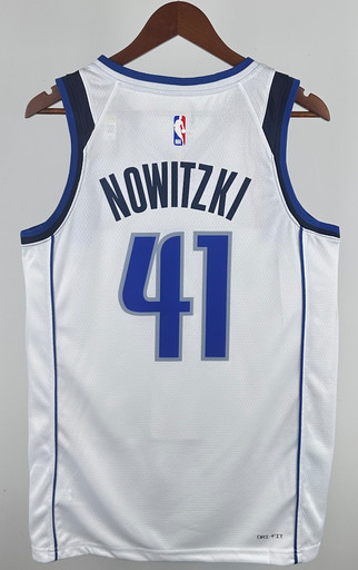 Джерси NBA Dallas Mavericks 'Nowitzki 41' ASSOCIATION