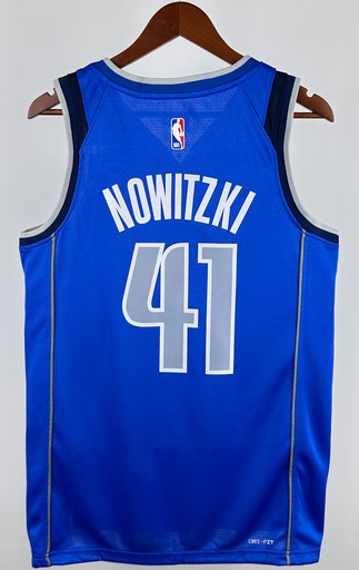 Джерси NBA Dallas Mavericks 'Nowitzki 41' ICON