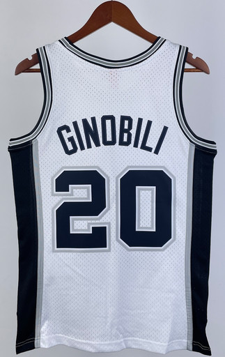 Джерси NBA San Antonio Spurs 'Ginobili 20' HWC HOME 02/03