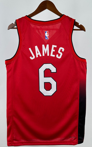Джерси NBA Miami Heat 'James 6' CITY 24/25
