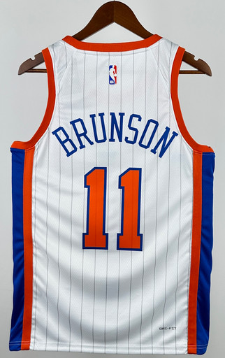 Джерси NBA New York Knicks 'Brunson 11' CITY 24/25