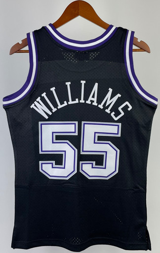 Джерси NBA Sacramento Kings 'Williams 55' AWAY 00/01