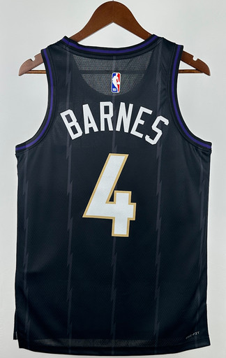 Джерси NBA Toronto Raptors 'Barnes 4' CITY 24/25