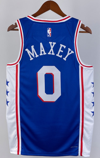 Джерси NBA Philadelphia 76ers 'Maxey 0' ICON