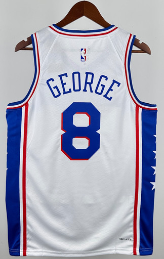 Джерси NBA Philadelphia 76ers 'George 8' ASSOCIATION