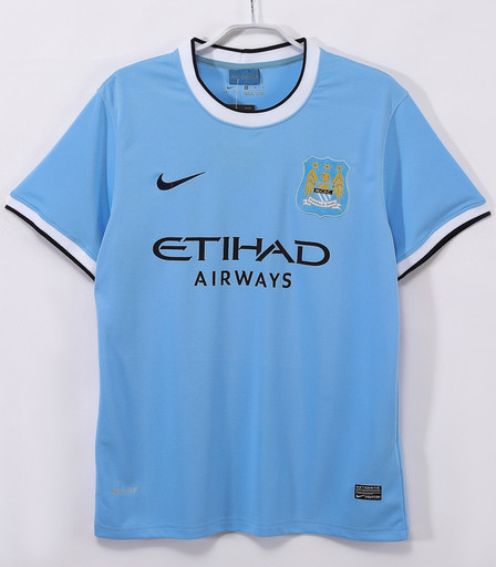 Фанатская футболка Manchester City Home 2013/14