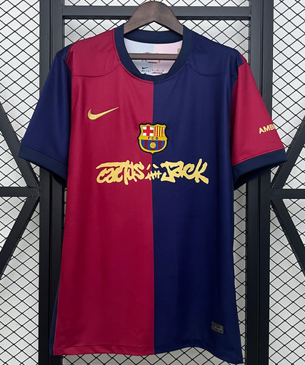 Фанатская футболка FC Barcelona 24/25 HOME CLASICO