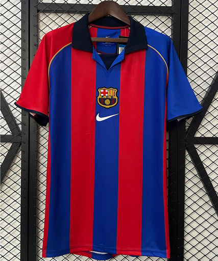 Ретро футболка FC Barcelona 01/02 HOME