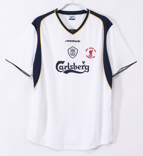 Фанатское джерси Liverpool FC 01/02 UEFA Super Cup