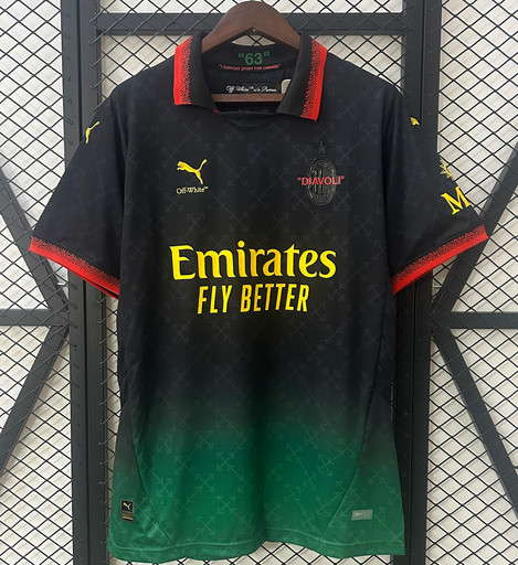 Фанатское джерси AC Milan OFF-WHITE 2