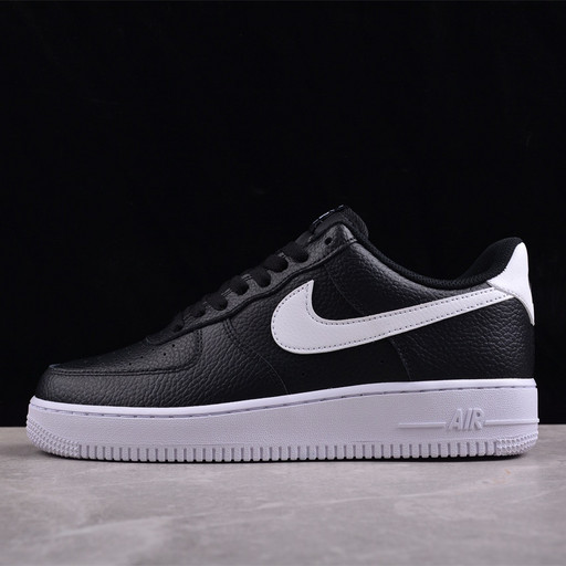 Кроссовки Air Force 1 '07 'Black White Tumbled'