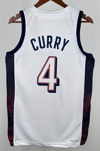 Джерси USA Basketball 2024 HOME 'Curry 4'