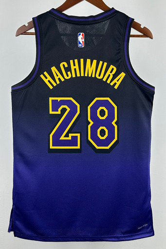 Джерси NBA Los Angeles Lakers 'Hachimura 28' CITY 24/25