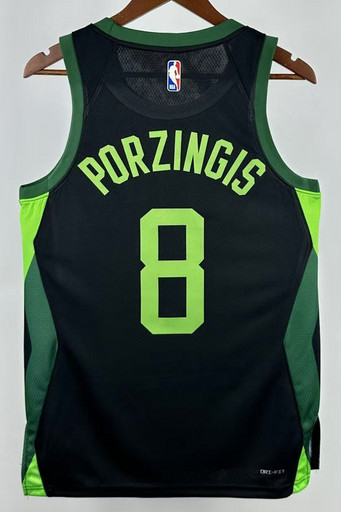 Джерси NBA Boston Celtics 'Porzingis 8' CITY 24/25