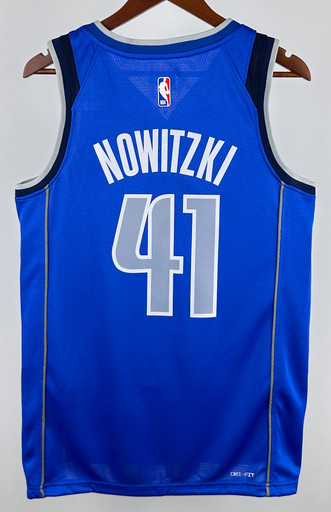 Джерси NBA Dallas Mavericks 'Nowitzki 41' ICON