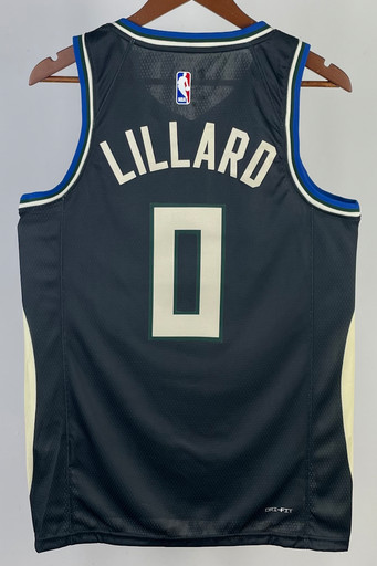Джерси NBA Milwaukee Bucks 'Lillard 0' STATEMENT 23/25