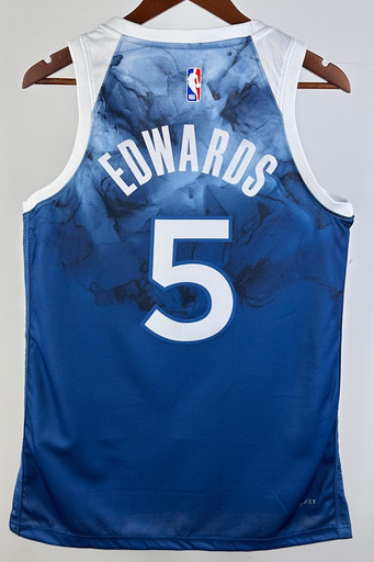Джерси NBA Minnesota Timberwolves 'Edwards 5' CITY 23/24