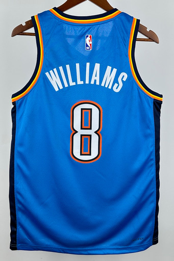 Джерси NBA Oklahoma City Thunder 'Williams 8' ICON