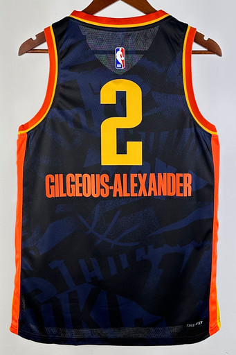 Джерси NBA Oklahoma City Thunder 'Gilgeous-Alexander 2' CITY 23/24