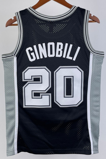 Джерси NBA San Antonio Spurs 'Ginobili 20' AWAY 02/03