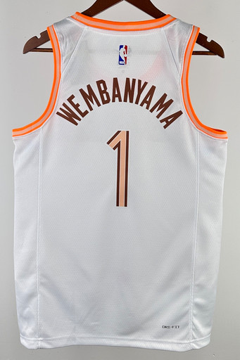 Джерси NBA San Antonio Spurs 'Wembanyama 1' CITY 23/24