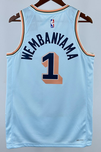 Джерси NBA San Antonio Spurs 'Wembanyama 1' CITY 24/25