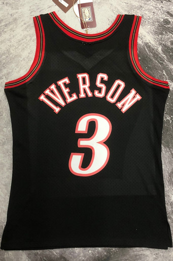 Джерси NBA Philadelphia 76ers 'Iverson 3' AWAY 97/98