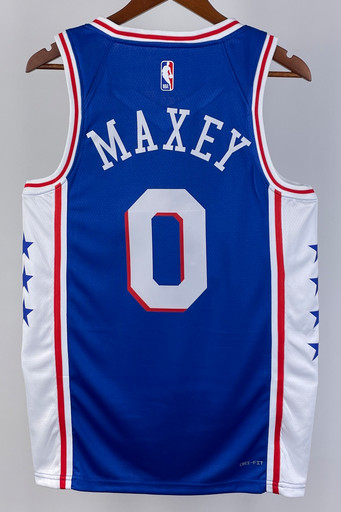 Джерси NBA Philadelphia 76ers 'Maxey 0' ICON