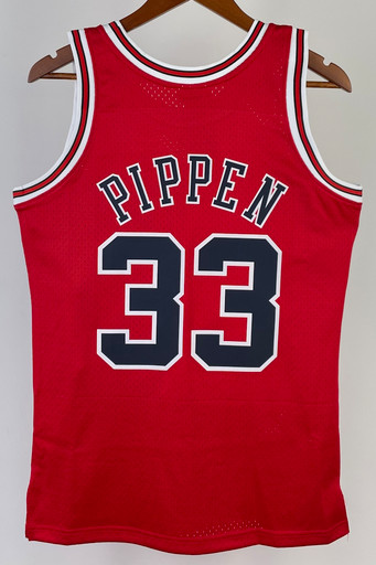 Джерси NBA Chicago Bulls 'Pippen 33' AWAY 97/98