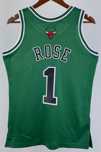 Джерси NBA Chicago Bulls 'Rose 1' St. Patrick's Day 08/09