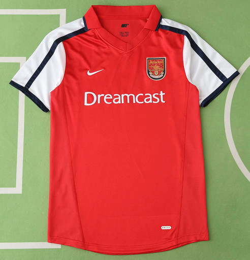 Фанатское джерси Arsenal 01/02 HOME