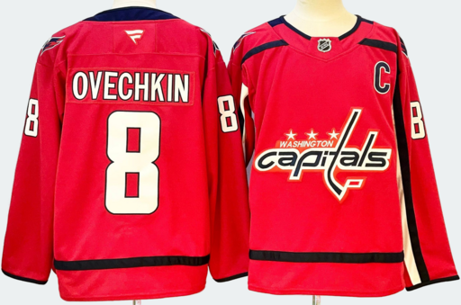 Фанатское джерси NHL Washington Capitals 'Ovechkin 8' HOME