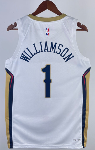 Джерси NBA New Orleans Pelicans 'Williamson 1' ASSOCIATION