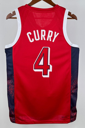 Джерси USA Basketball 2024 AWAY 'Curry 4'
