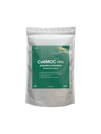 Кормовая добавка "СибМОС ПРО": пробиотик-сорбент