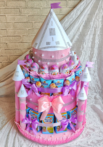 Замок из сладостей на 14 детей