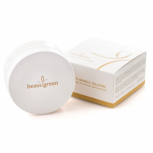 Гидрогелевые патчи c коллагеном и золотом BeauuGreen Collagen & Gold Hydrogel Eye Patch