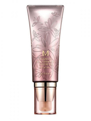 ББ-крем с растительными экстрактами Missha M Signature Real Complete BB Cream SPF25/PA++ (23/Natural Yellow Beige)