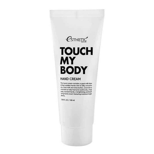 Увлажняющий крем для рук с козьим молоком Esthetic House Touch My Body Goat Milk Hand Cream