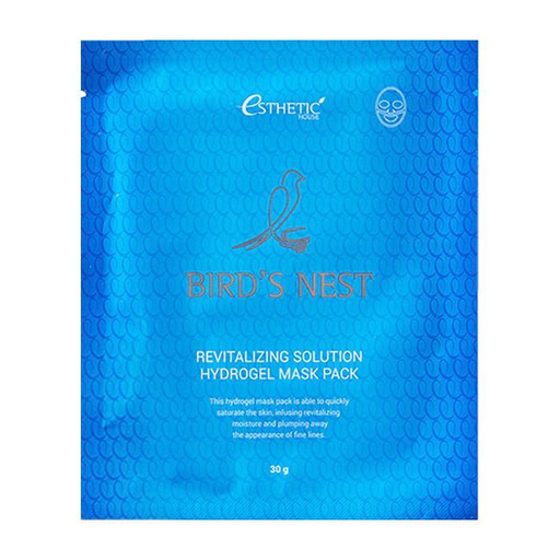 Гидрогелевая маска с экстрактом ласточкиного гнезда Esthetic House Bird's Nest Revitalizing Hydrogel Mask Pack
