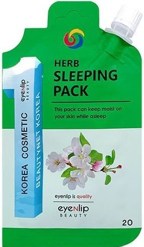 Маска для лица ночная успокаивающая Eyenlip Herb Sleeping Pack