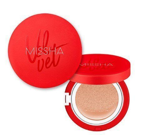 Тональный кушон для лица с матовым финишем Missha Velvet Finish Cushion SPF50+/PA+++ №21