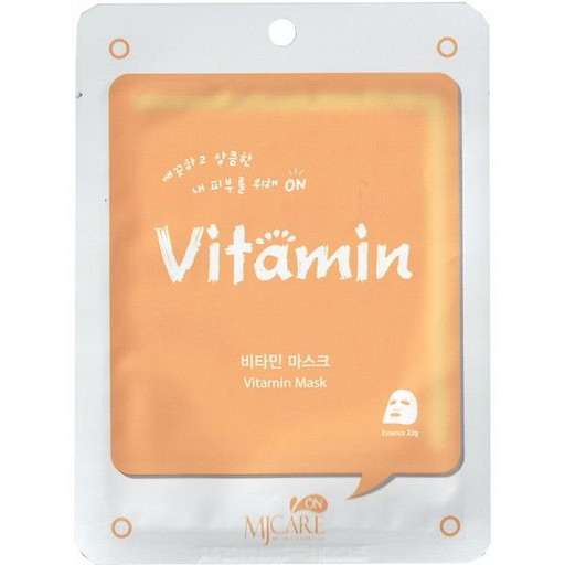 Витаминная тканевая маска с облепихой MJ CARE Vitamin Mask