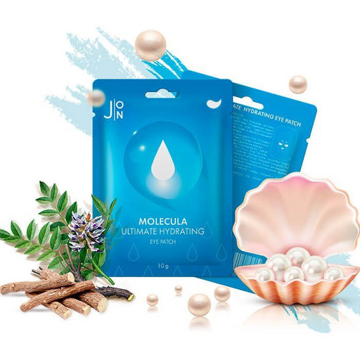 Тканевые патчи для увлажнения кожи вокруг глаз J:ON Molecula Ultimate Hydrating Eye Patch